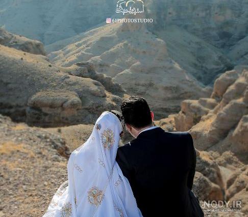 عکس عروس و داماد لباس لری