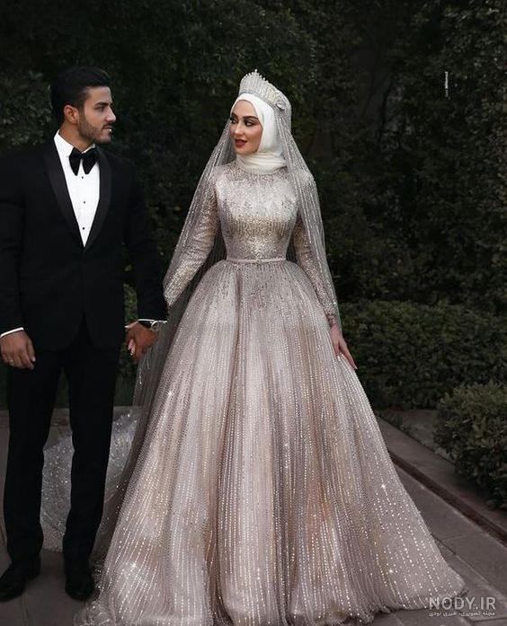 عکس لباس عروس رنگی عقد عکس لباس عروس رنگی عقد