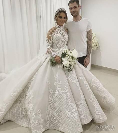 عکس لباس عروس لاکچری عکس لباس عروس لاکچری