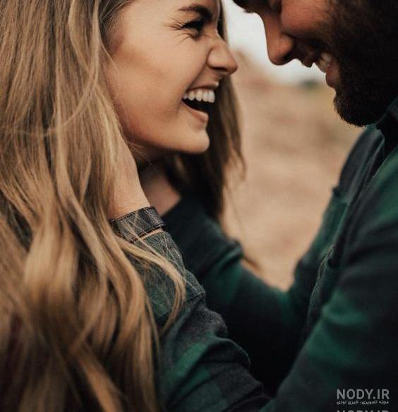 عکس لبخند رمانتیک