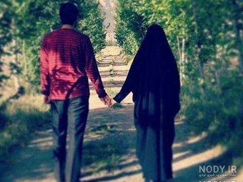 عکس پروفایل با حجاب دونفره دخترانه