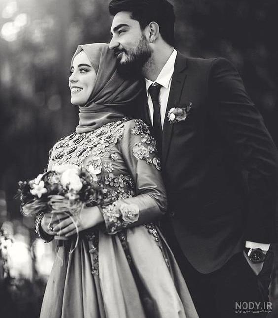 عکس پروفایل عاشقانه دونفره با حجاب