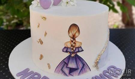 عکس کیک تولد دخترانه برای نوجوان عکس کیک تولد دخترانه برای نوجوان