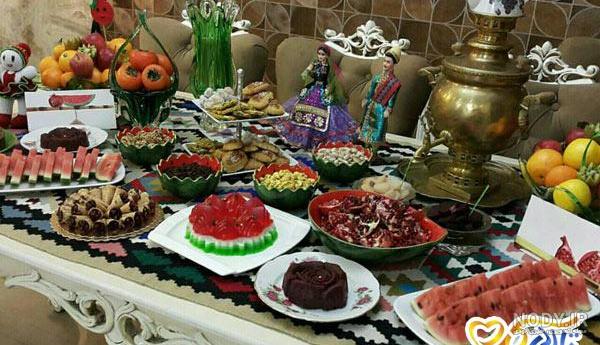 لیست وسایل شب یلدا برای عروس لیست وسایل شب یلدا برای عروس