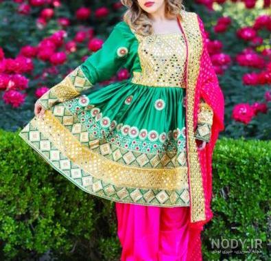 مدل لباس افغانی ساده