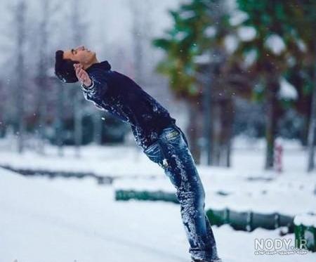  عکس پروفایل پسرانه زمستانی از پشت سر