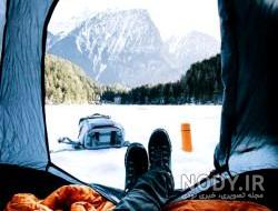  عکس پروفایل پسرانه زمستانی از پشت سر