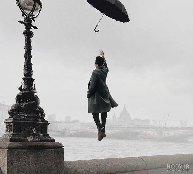  عکس پروفایل پسرانه زمستانی از پشت سر