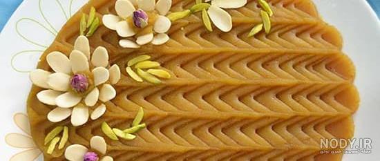 حلوای آرد برنج دونفره حلوای آرد برنج دونفره