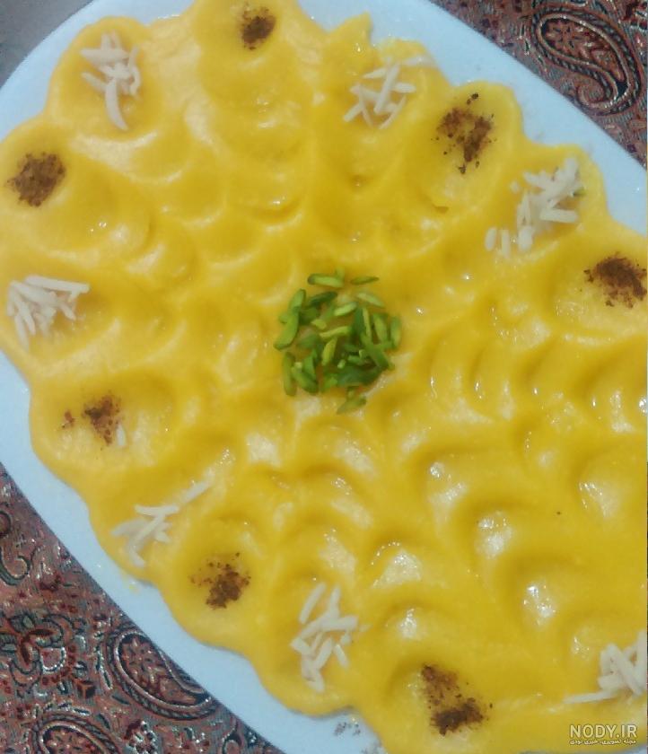 حلوای ارد برنج خانم گل آور حلوای ارد برنج خانم گل آور