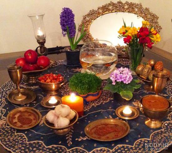 سفره ارایی هفت سین جدید