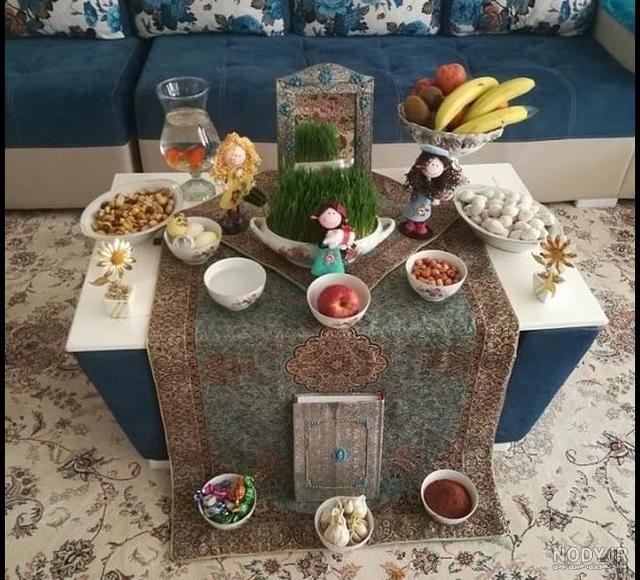 سفره هفت سین فانتزی و شیک