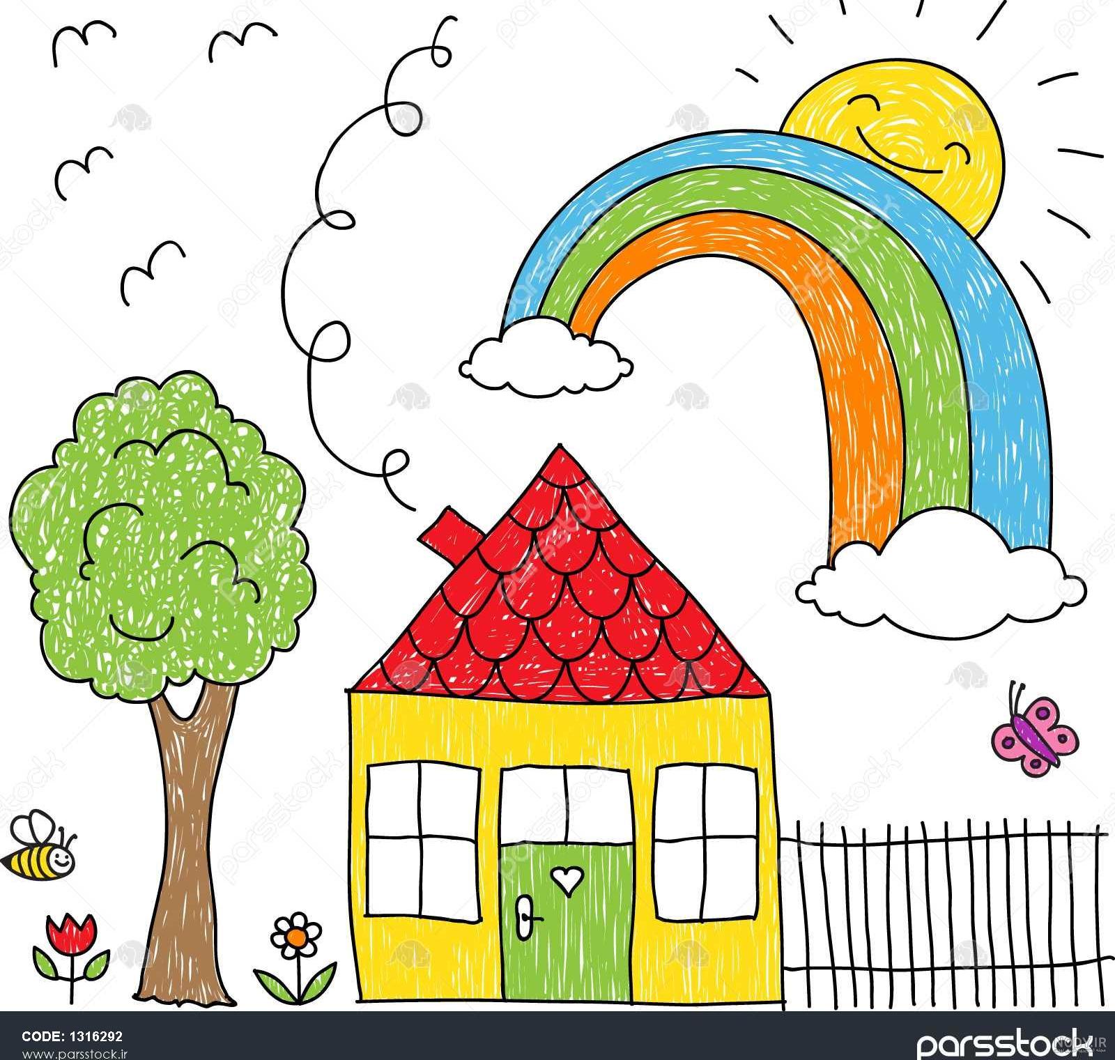 عکس رنگین کمان فانتزی