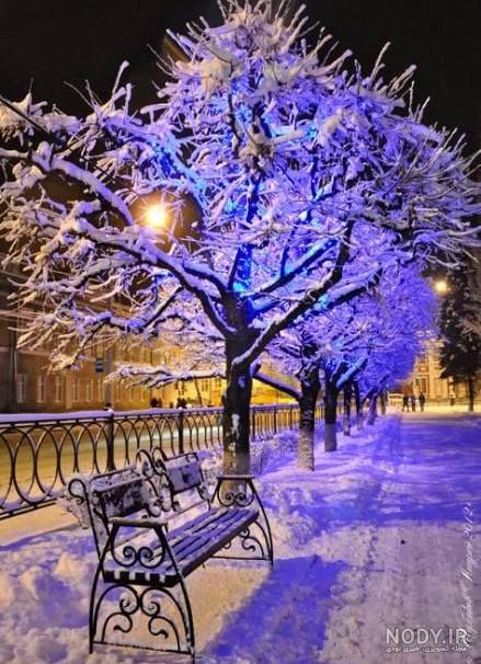 عکس زیبا زمستانی برای پروفایل