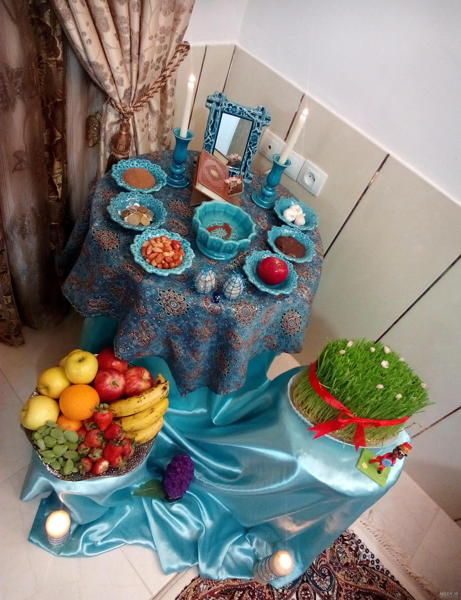 عکس سفره هفت سین ساده۱۴۰۳