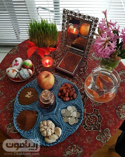 عکس سفره هفت سین سنتی