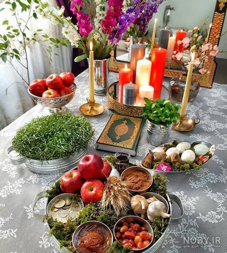 عکس سفره هفت سین فانتزی