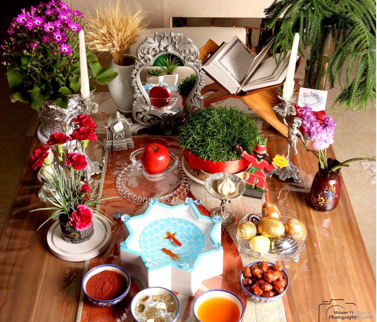عکس سفره هفت سین فانتزی