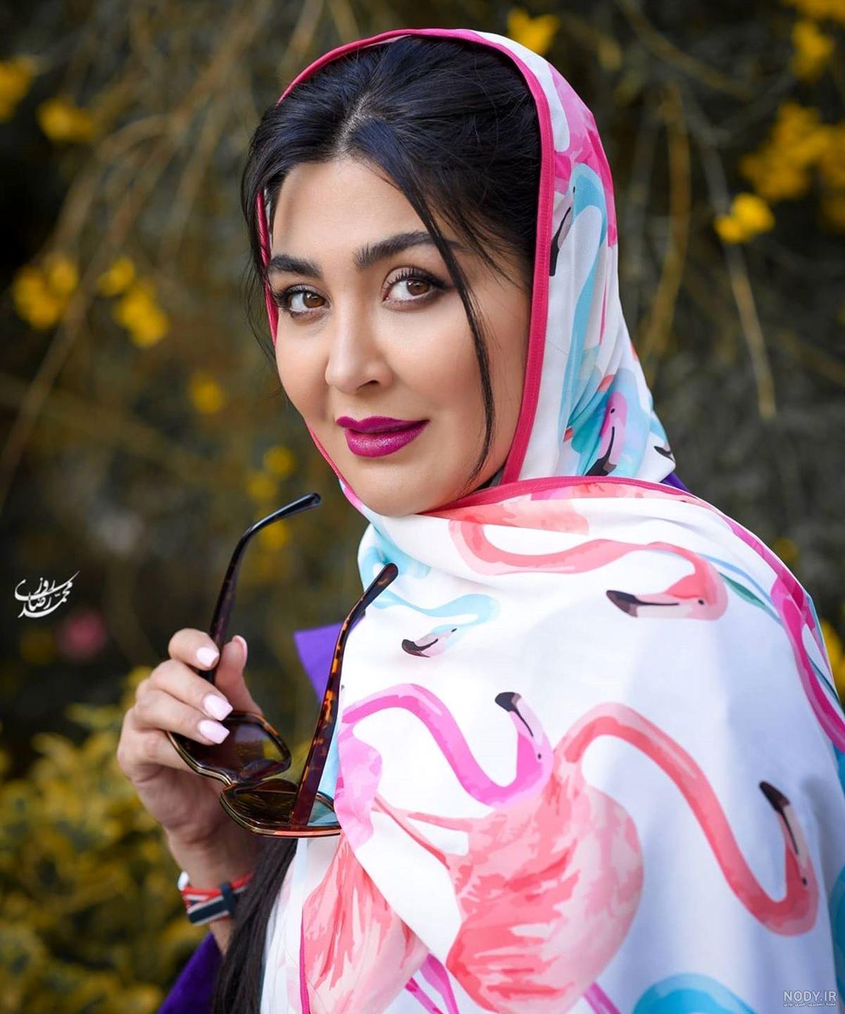عکس شال گردن بافتنی