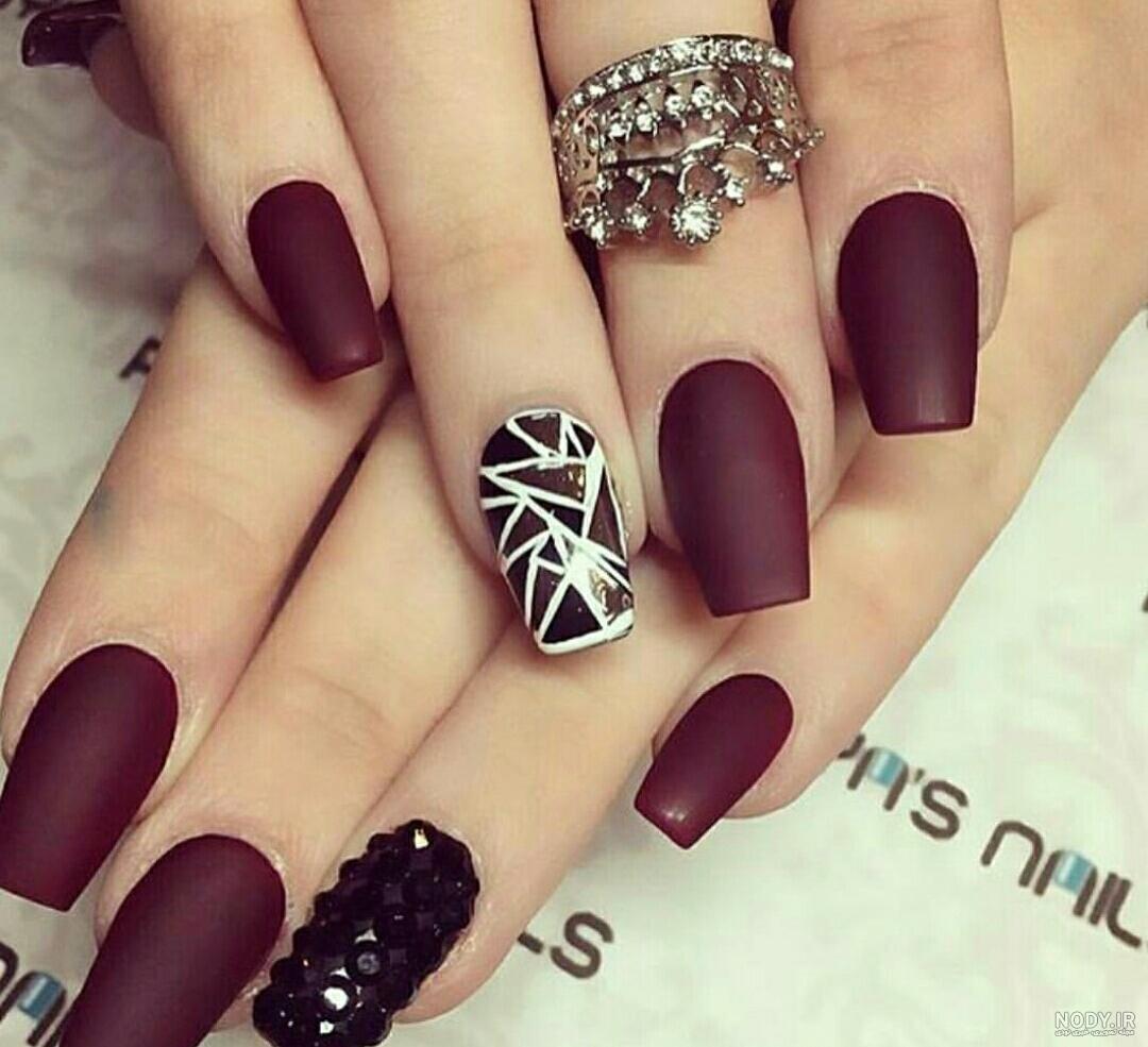 عکس ناخن زیبا