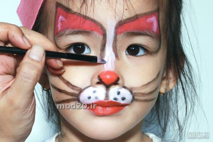 عکس نقاشی روی صورت خرگوش عکس نقاشی روی صورت خرگوش