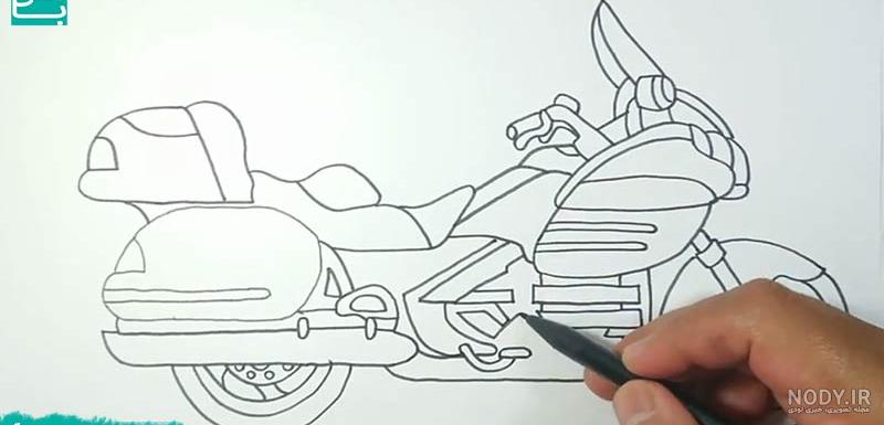 عکس نقاشی موتور آسان