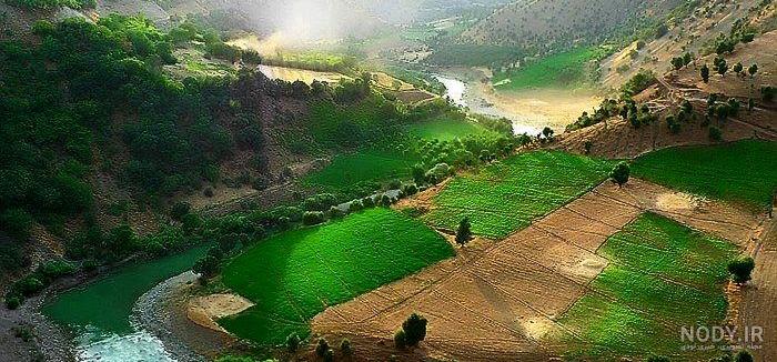 عکس هوایی از شهر سردشت عکس هوایی از شهر سردشت