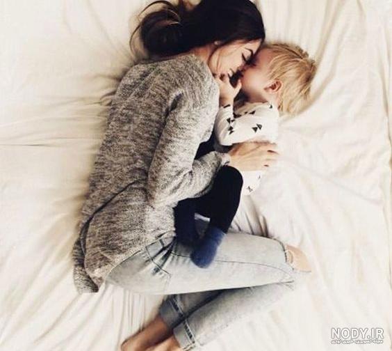 عکس پدر و مادر و فرزند فانتزی