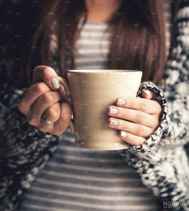 عکس چای دونفره در طبیعت