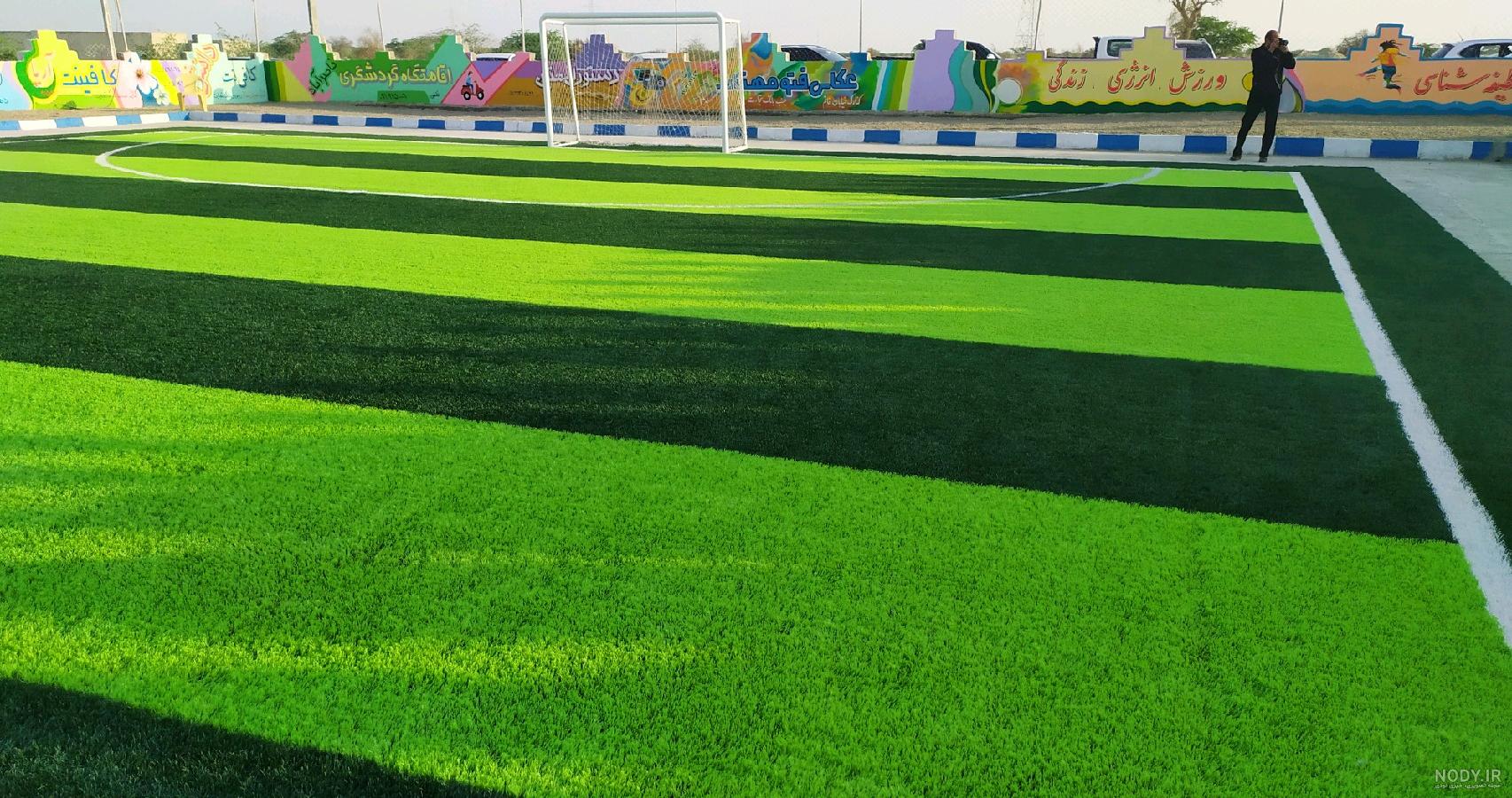 عکس چمن و درخت
