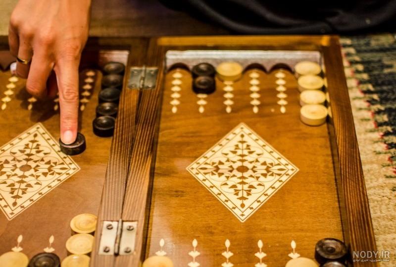 عکس چیدن بازی تخته نرد