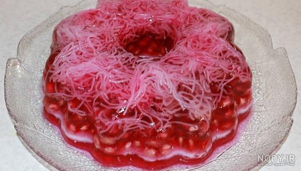 عکس ژله با فالوده