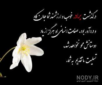 متن دلتنگی خواهر برای برادر فوت شده متن دلتنگی خواهر برای برادر فوت شده