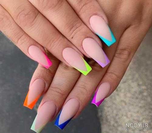 مدل لاک رنگی رنگی مدل لاک رنگی رنگی
