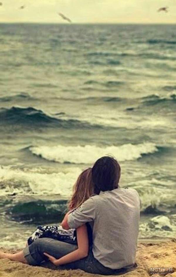 عکس دختر غمگین کنار دریا عکس دختر غمگین کنار دریا