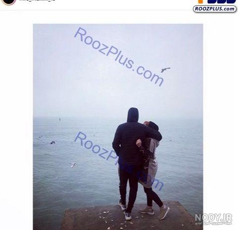 عکس عاشقانه دونفره کنار ساحل عکس عاشقانه دونفره کنار ساحل