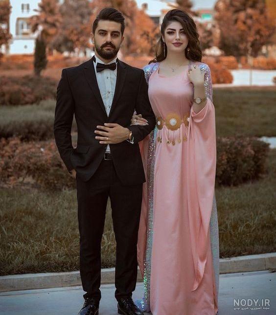 عکس عروس و داماد کردی جدید