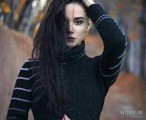 عکس پروفایل دخترونه فانتزی با ماسک صورت