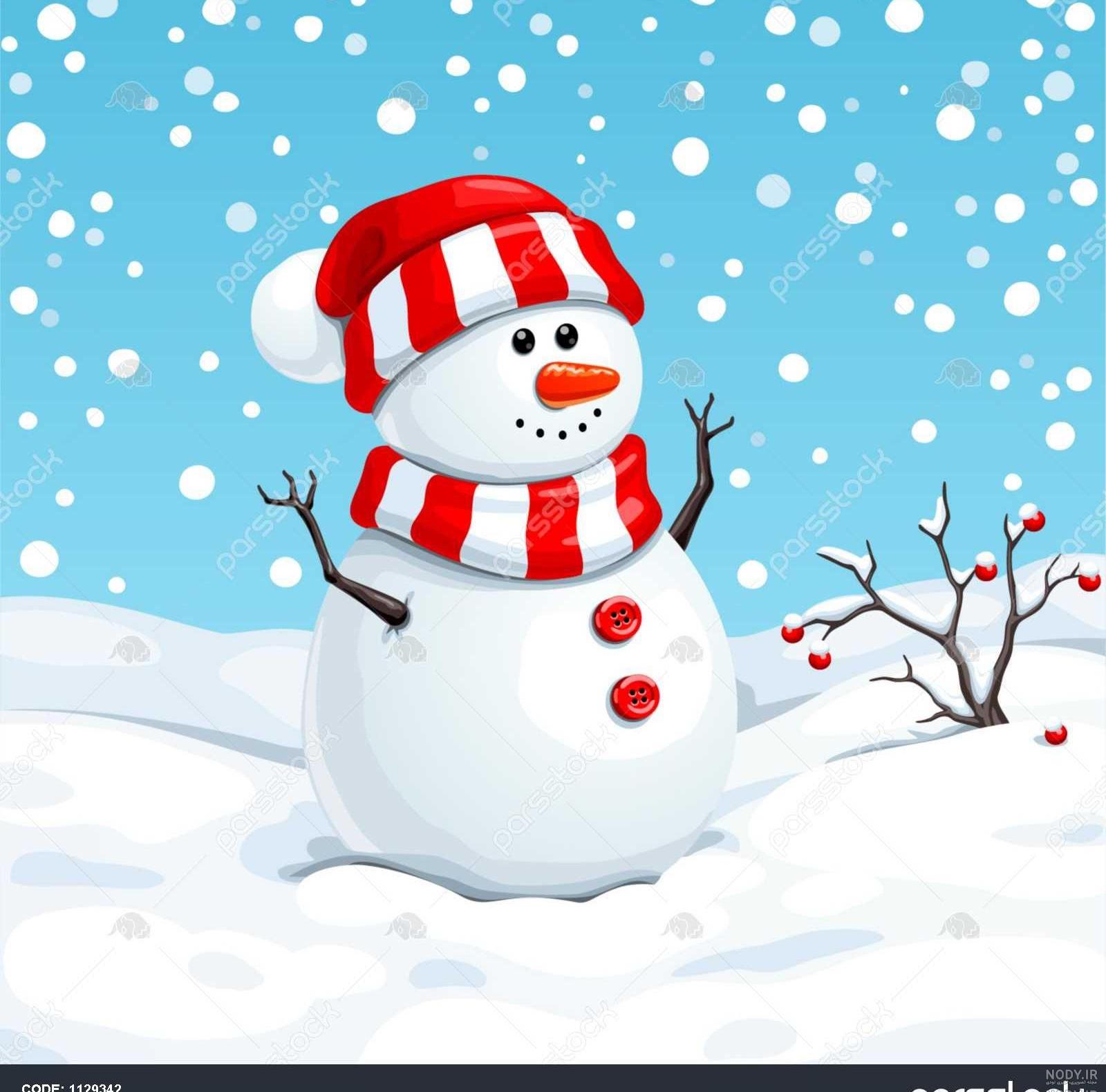 عکس خفن عکس کریسمس برفی