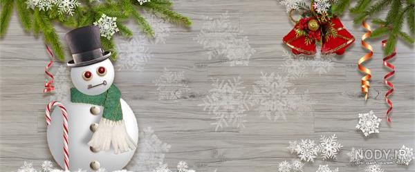 عکس خفن عکس کریسمس برفی