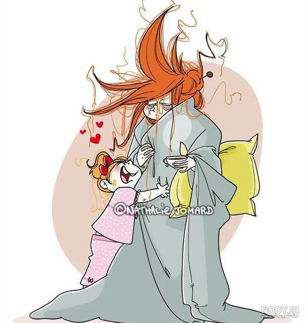  عکس روز مادر کارتونی و فانتزی