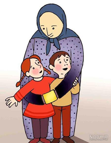  عکس روز مادر کارتونی و فانتزی