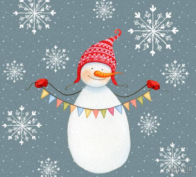 عکس خفن عکس کریسمس برفی