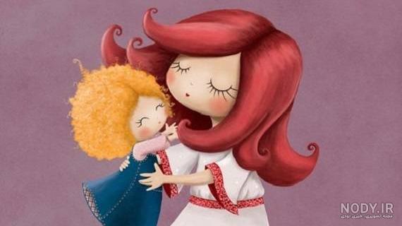  عکس روز مادر کارتونی و فانتزی