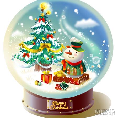 عکس خفن عکس کریسمس برفی