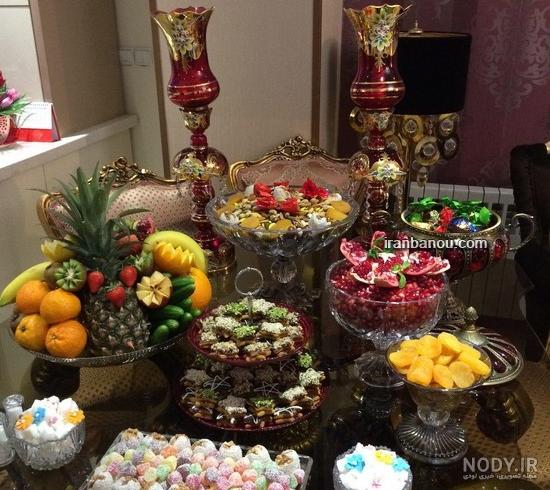سفره شب یلدا امسال سفره شب یلدا امسال