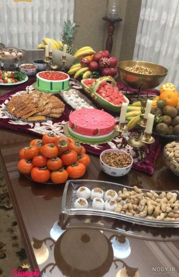سفره یلدا شیک سفره یلدا شیک