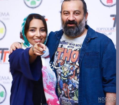 سینا مهراد و همسرش در خندوانه