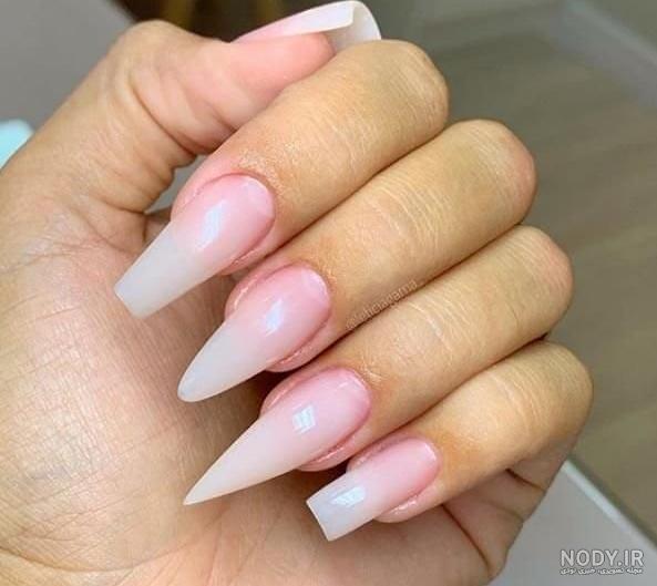 طرح ناخن تابستانی ساده
