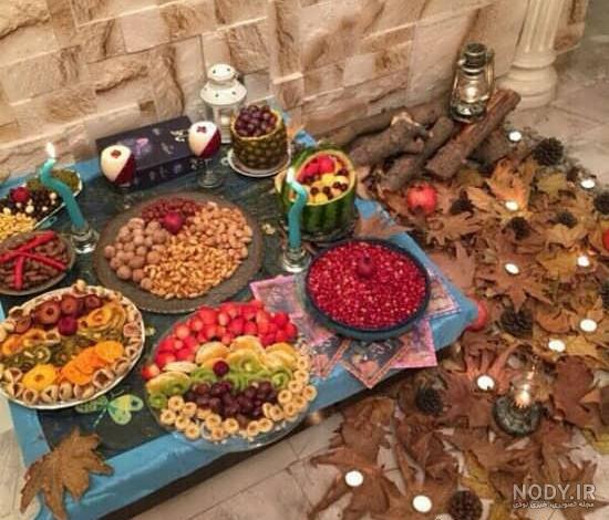 عکس سفره یلدا سنتی عکس سفره یلدا سنتی